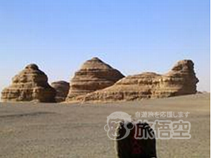 玉門関 漢代長城 河倉城 陽関